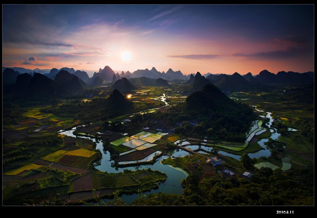 Yangshuo Leisure Tea Lodge Exterior photo