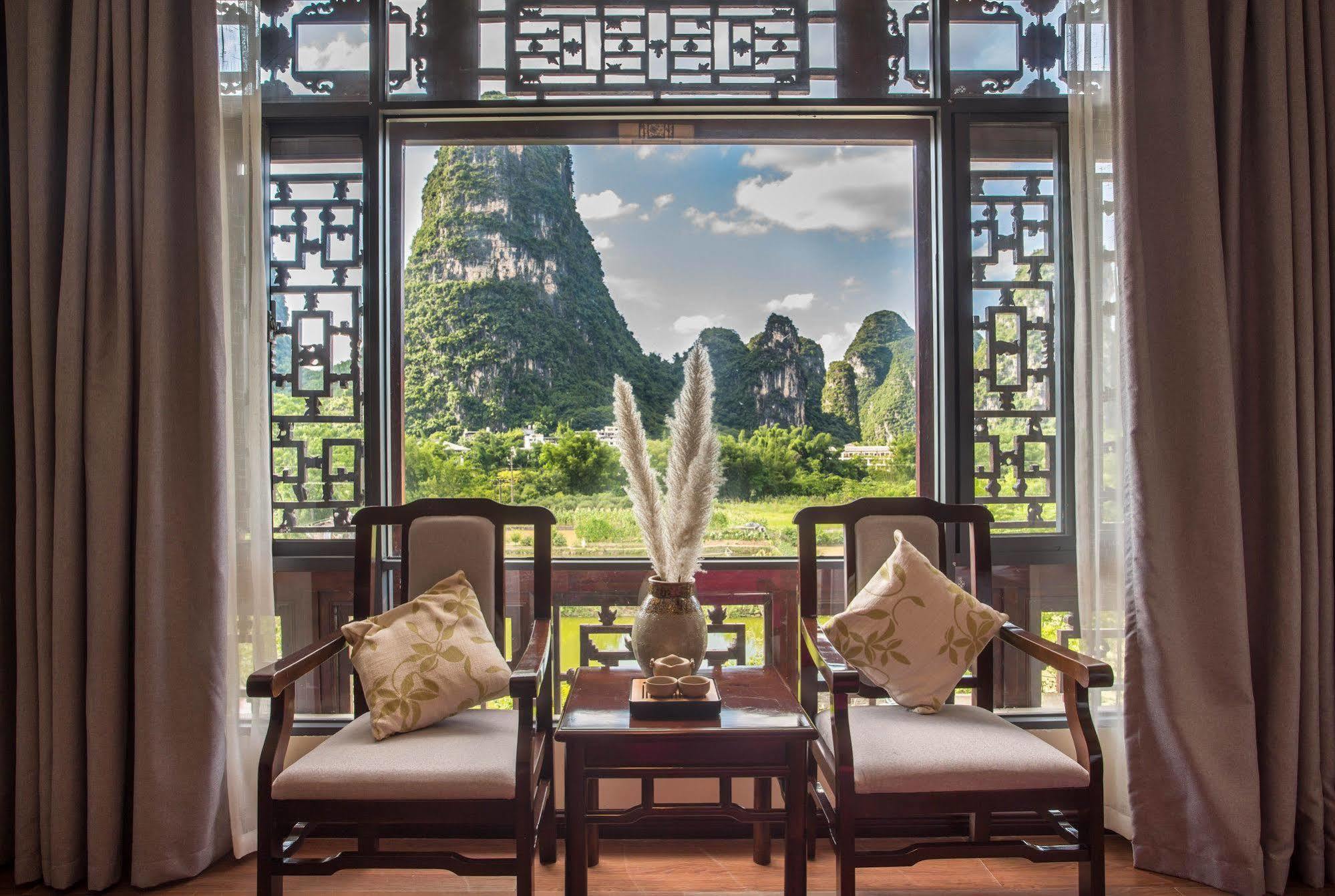 Yangshuo Leisure Tea Lodge Exterior photo