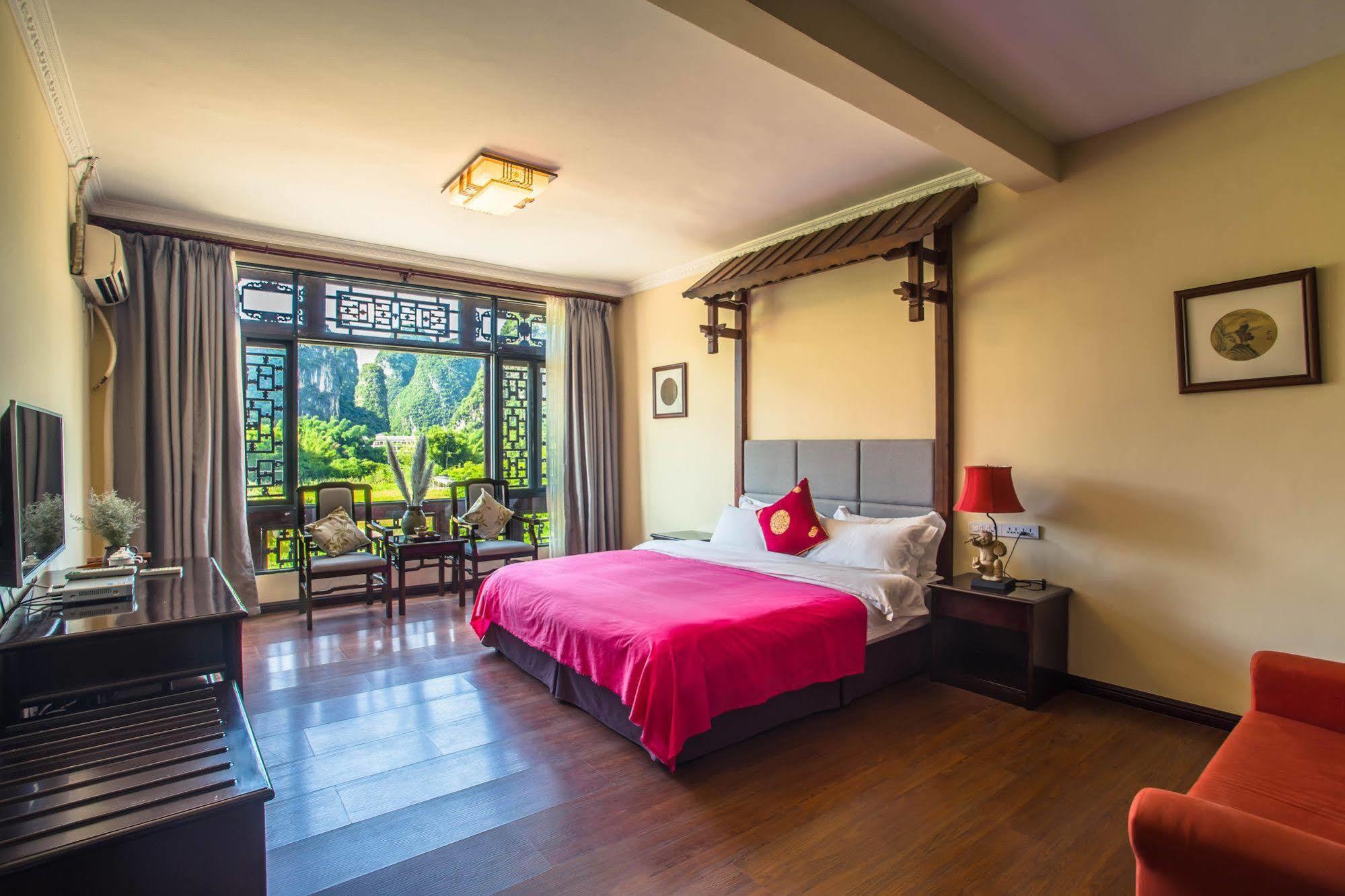 Yangshuo Leisure Tea Lodge Exterior photo