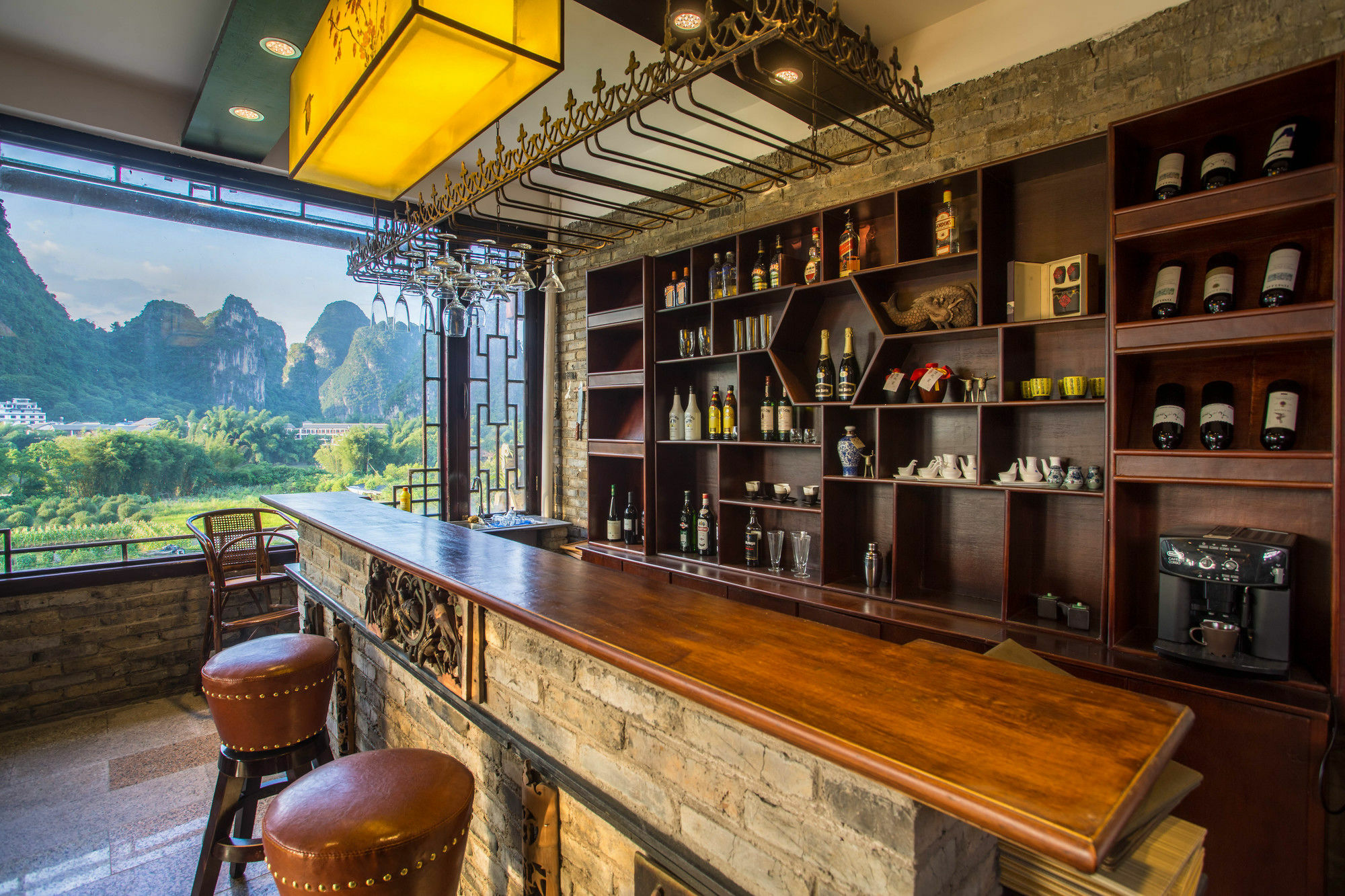 Yangshuo Leisure Tea Lodge Exterior photo